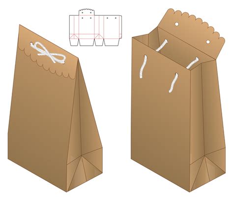 Moldes de Bolsinhas de Papel para Imprimir 